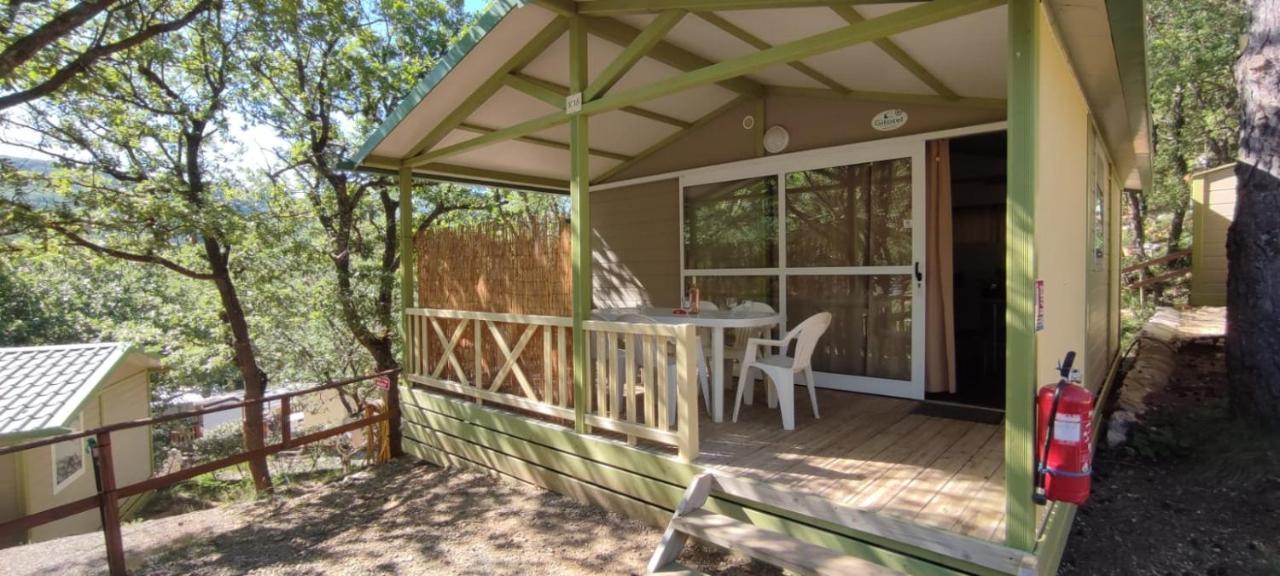 Camping Pres Du Lac De Sainte Croix Bauduen Exteriör bild