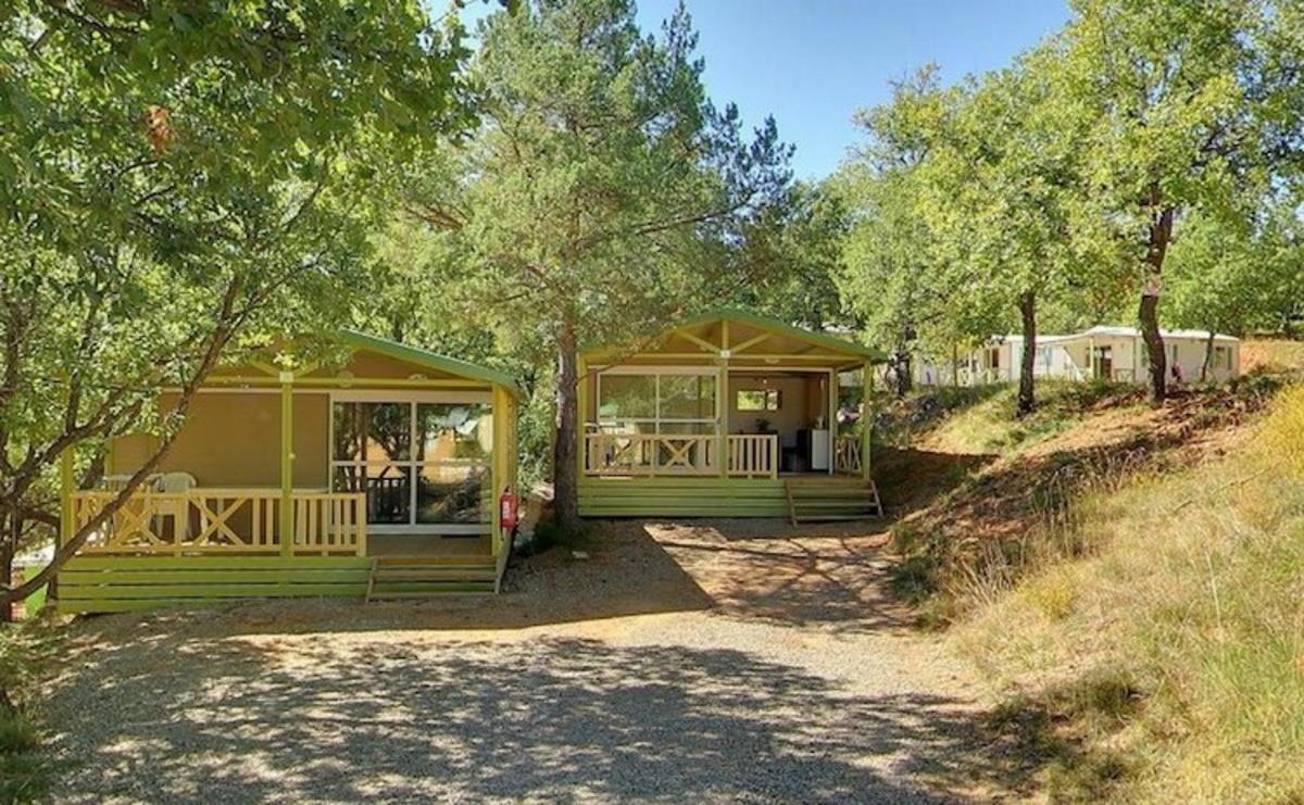 Camping Pres Du Lac De Sainte Croix Bauduen Exteriör bild